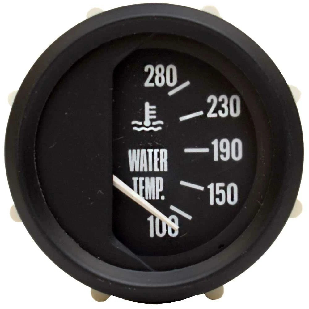 Faria Beede Boat Water Temperature Gauge 4060-5-425 - 2 Inch Black