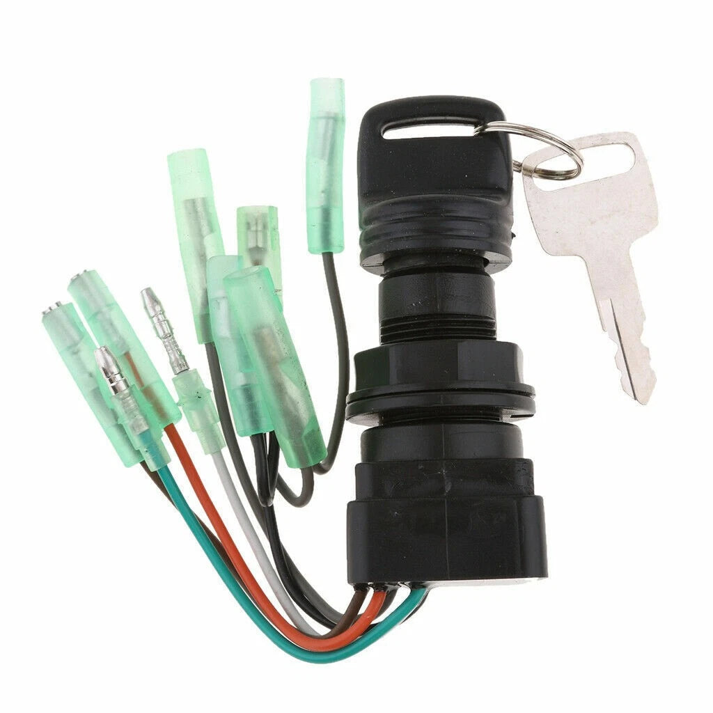 Boat Ignition Key Switch for Suzuki 8-225HP (2-Str) 15-140HP (4-str) 37110-99E02