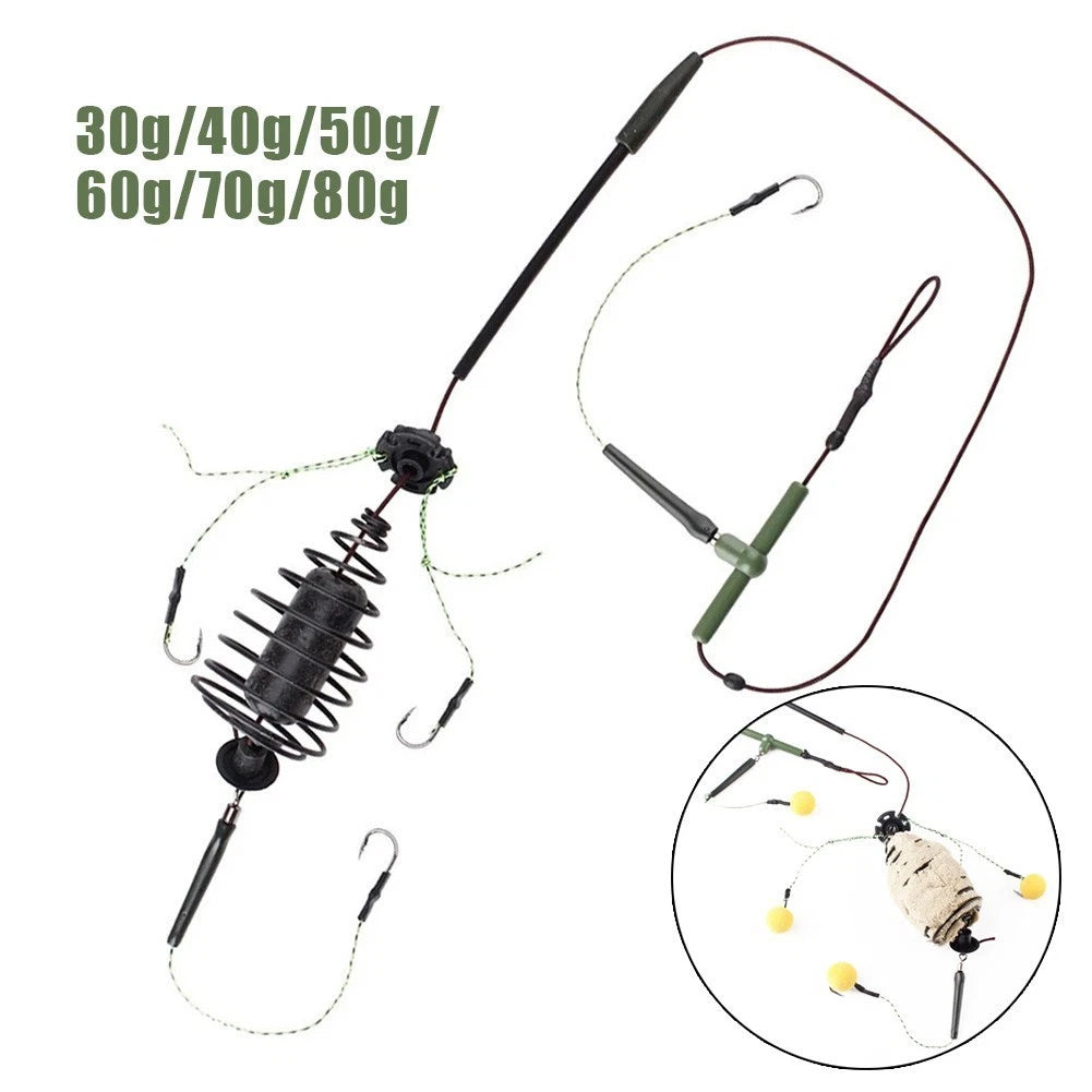 Accessories Cage Line Group Carp Feeder Hook Sinking Feeder Sinker Fishing Bait