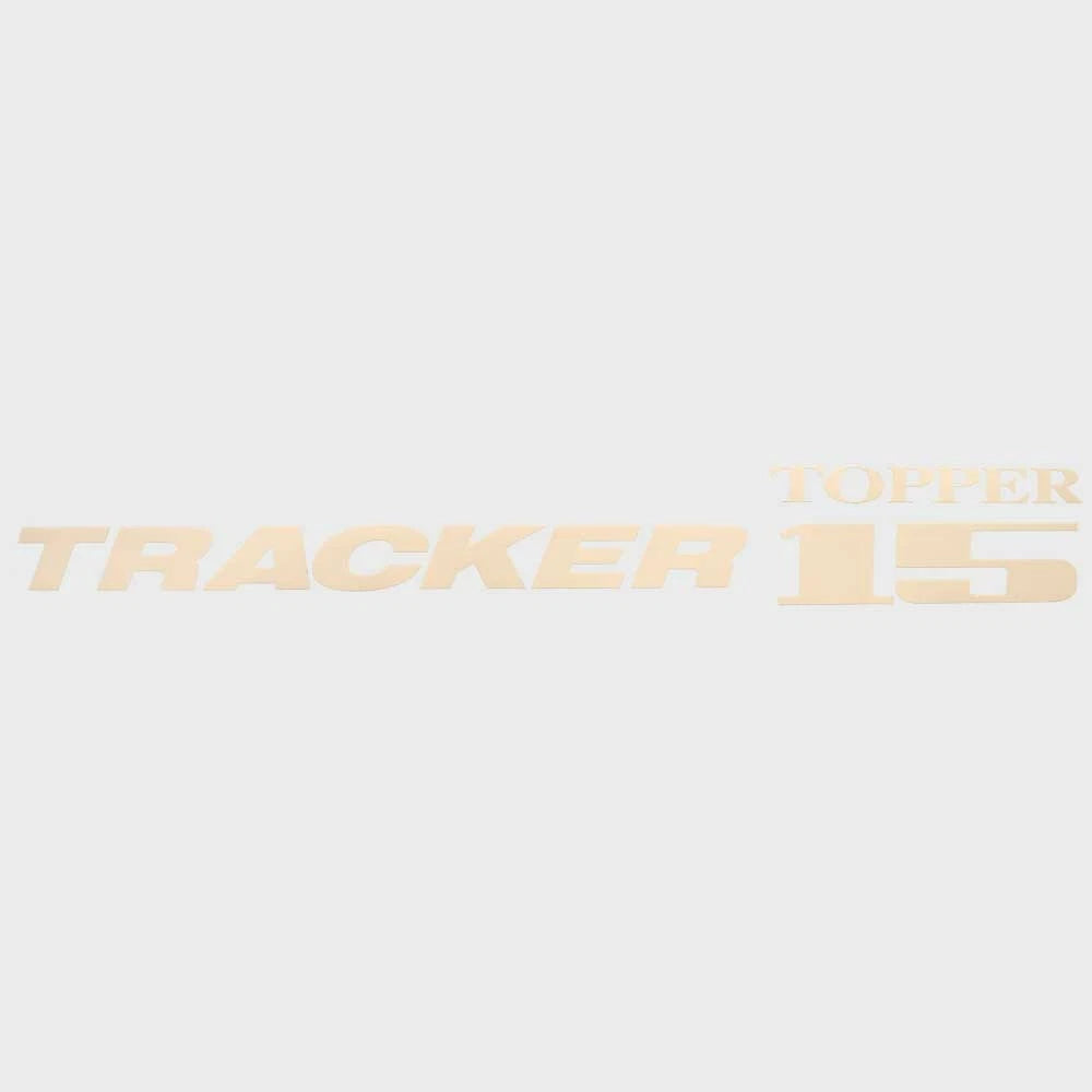 Tracker Boat Decal Sticker 157558 - Topper 15 Jon 25 1/2 X 3 3/4 Inch