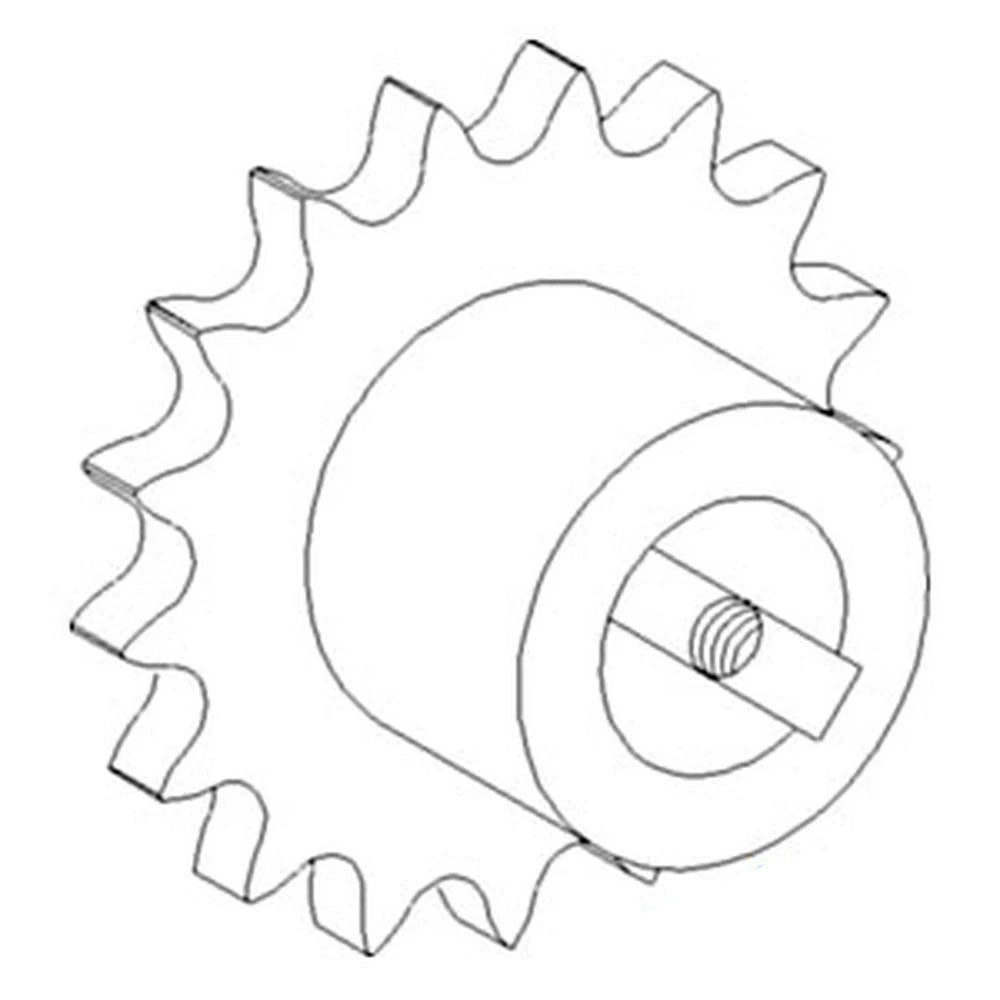Sprocket AH128074 Fits John Deere 9660WTS 9680I WTS 9680WTS 9760STS 9860STS