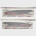 Chaparral Boat Hull Graphic Decal 14.00407 - 256 SSX Red (set of 8)