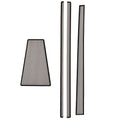 Moomba Makai Boat Windshield Non-Skid Mats 119426 - Gray (4Pc)