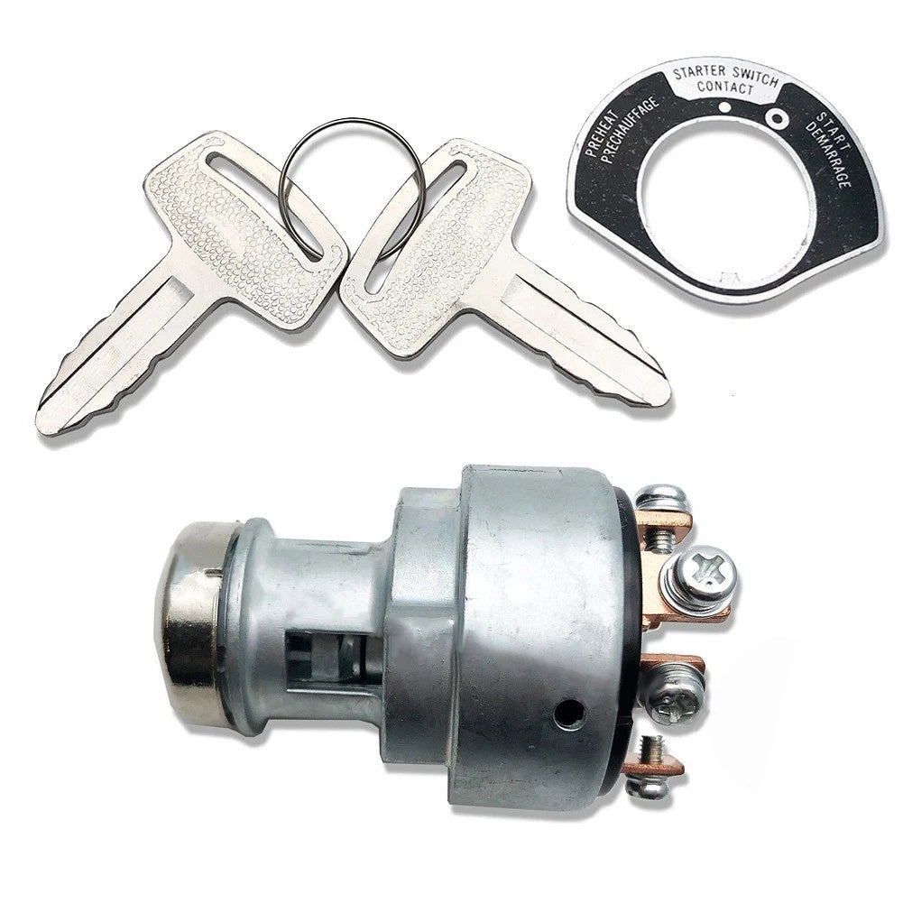 Ignition Switch for Kubota Diesel & Gas 2 Keys Reliable and Convenient