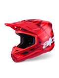 ALPINESTARS SM7 Core Helmet Red Glossy 2X-Large Offroad Motorcycle Helmet