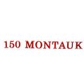 Boston Whaler Boat Raised Decal 2288110 - 150 Montauk Red Sticker