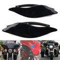 Adjustable Fairing Air Deflectors Fit Harley Batwing Street Glide 1 Pair Black