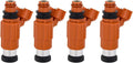 4 X Fuel Injectors for 2001-2010 Suzuki Outboard DF90 DF100 DF115 DF140 HP