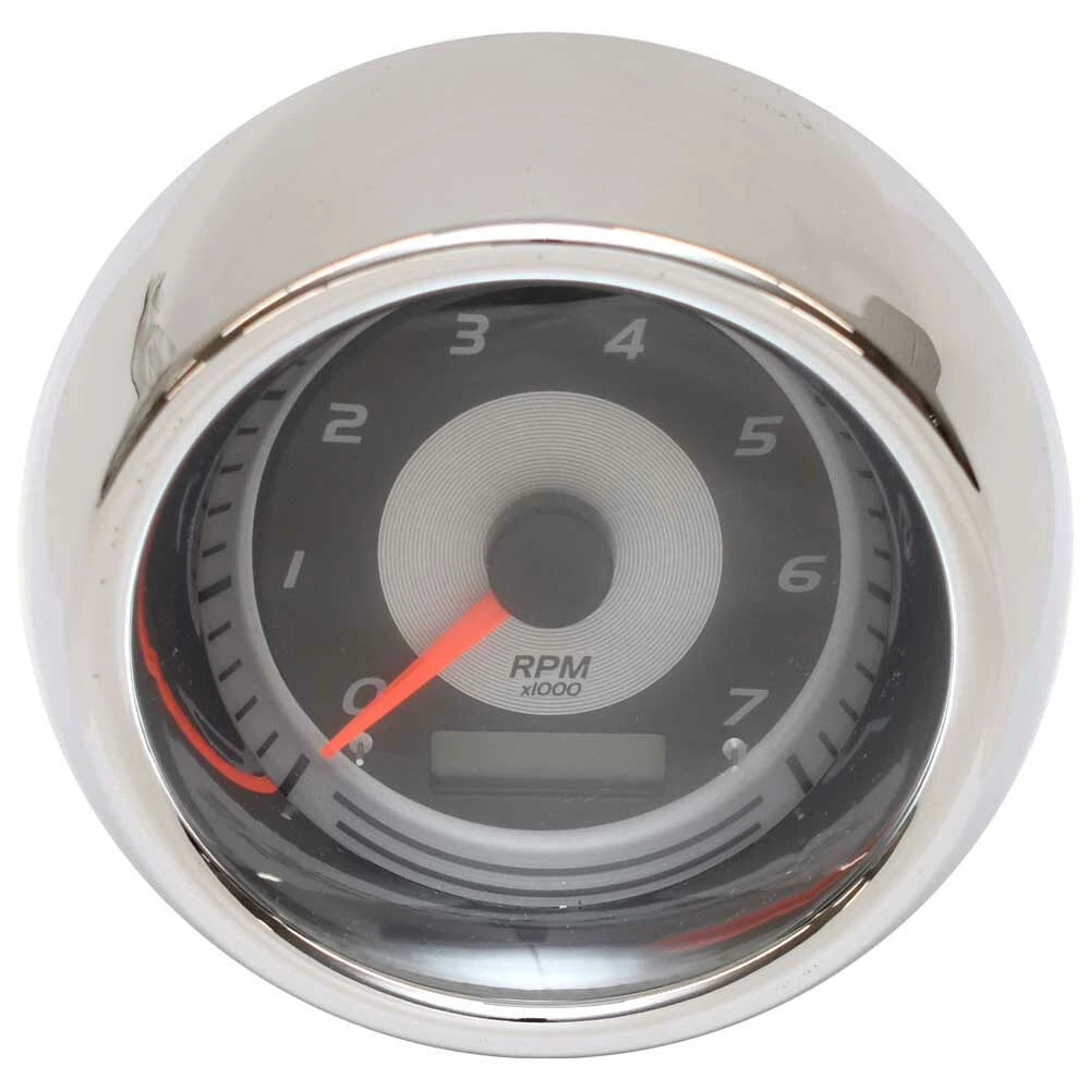 Teleflex Boat Tachometer Gauge 781739PDFB - with Bezel and Hour Meter