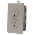 IMP Boat Standard Outlet 50621 - Rinker 2 Plug 2 3/4 X 4 1/2 Inch