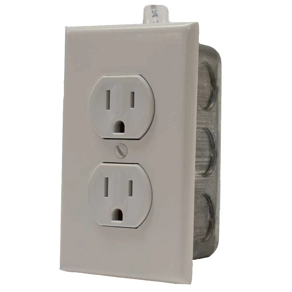 IMP Boat Standard Outlet 50621 - Rinker 2 Plug 2 3/4 X 4 1/2 Inch