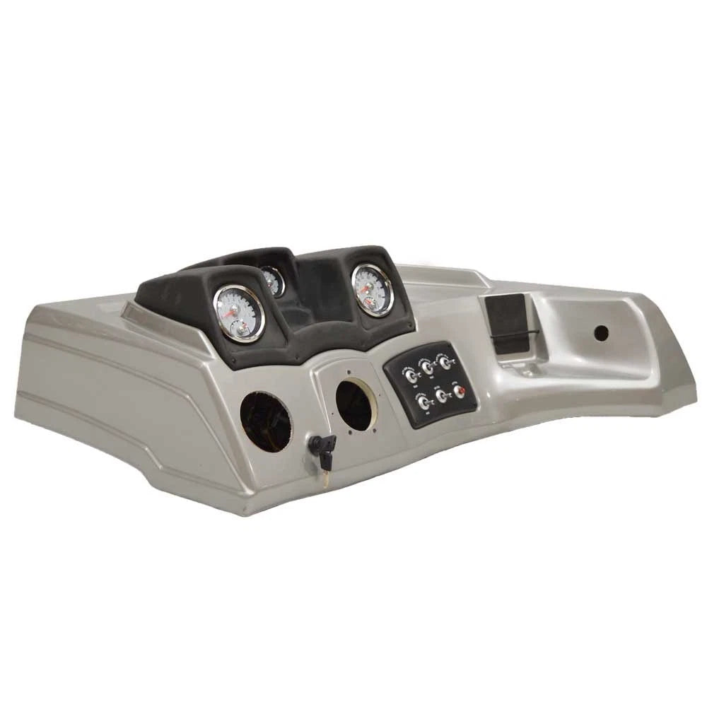 Tracker Boat Steering Console 83000BS - Teleflex Gauge Panel (scuff)