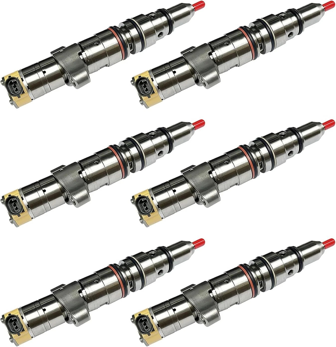 6pcs Unit Diesel Fuel Injector 10R-7225 10R7225 for CAT Caterpillar C7 Engine