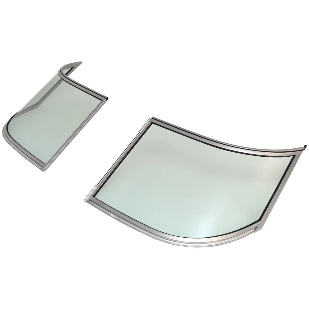 MasterCraft Boat Windshield 511432 - ProStar 214V 36 Inch Green (2Pc)