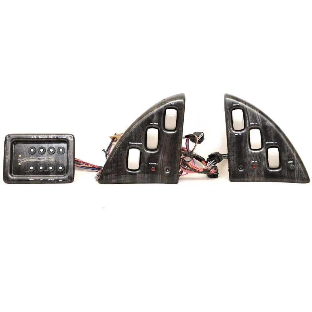 SunCatcher Boat Switch Panel 73422711 - LX 322 Push Breaker (3PC)
