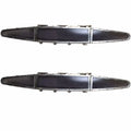 Bomar Boat Elliptical Portlight Windows - 73 X 8 1/4 Inch (pair)