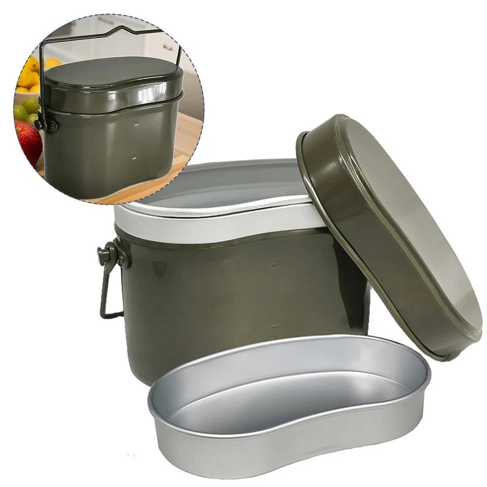 Multifunctiona L Outdoor Cooking Cookware Set with Lightweight Aluminum