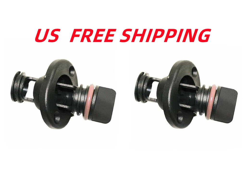 2pcs Retained Screw Type Nylon Drain Plug for Boats - Fits 1 Inch Diameter Hole