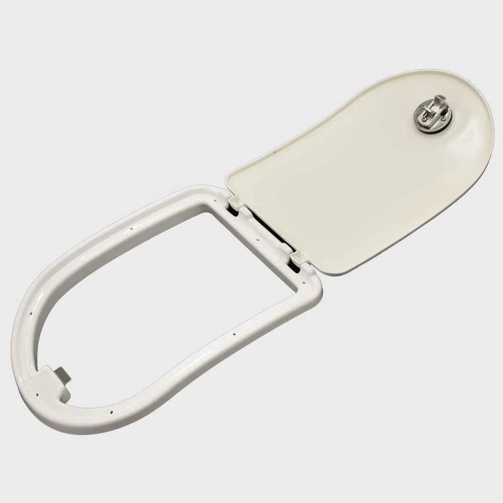 SSi Boat Curved Access Hatch 321425 - 14 5/8 X 9 3/4 Inch Plastic