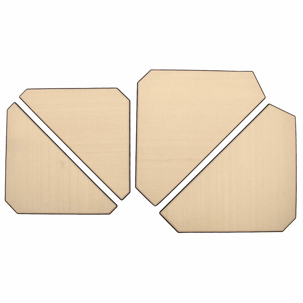 Cobalt Boat Non-Skid Deck Mats 408906 - Beige (set of 4)