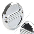 2-Hole Air Flow Ignition Timer Chrome Cover for Harley Electra Glide Road King