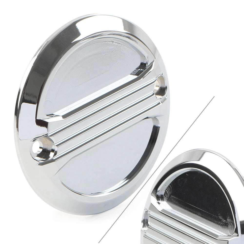 2-Hole Air Flow Ignition Timer Chrome Cover for Harley Electra Glide Road King
