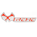 Chaparral Boat Raised Decal 14.00519 - Xtreme Red Silver White