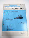 Volvo Penta 7734866, Propellers, Marine Engines 41, 102 & 162 Series Manual