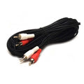 Your Cable Store Boat RCA Audio Cable RCA2M-M25 - 25 Foot