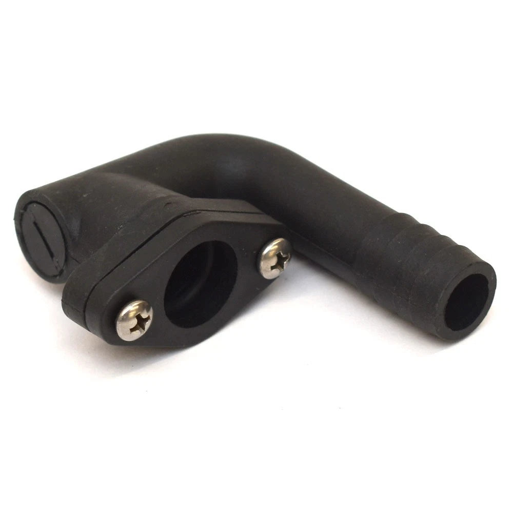 Boat Fuel Tank P-Trap Vent Adapter - 5/8 Inch Barbed