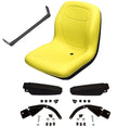 LVA14488 Yellow Seat Fits John Deere Compact Tractors 1023E 3032E 3038E 3203