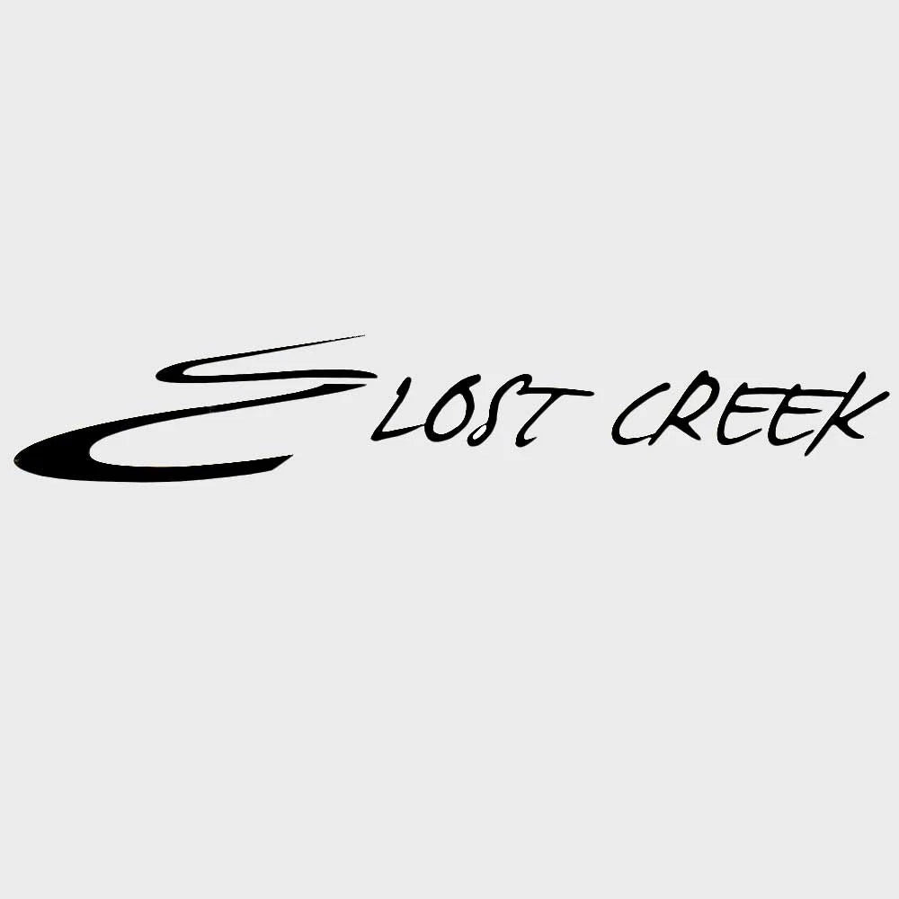 Lost Creek Jon Boat Decal 2257293 - 37 X 5 1/8 Inch Black