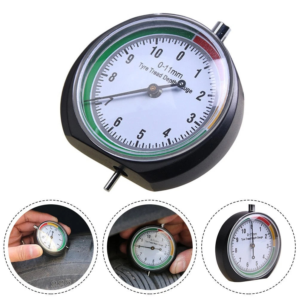 Essential Tool for Measuring Tire Tread Depth on Motorbikes and Vehicles