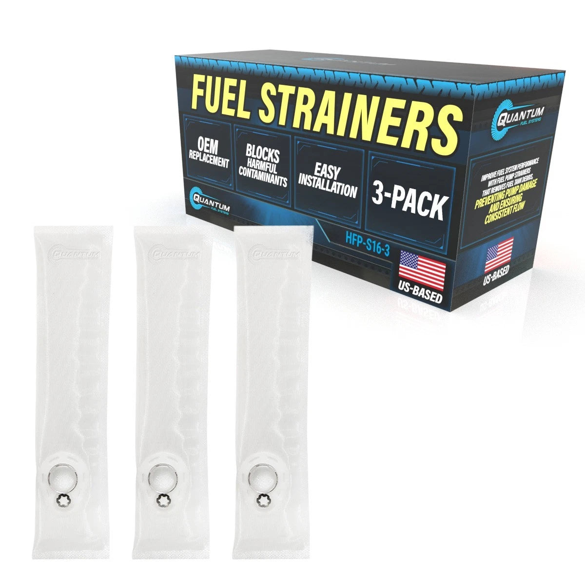 QFS Fuel Pump Filter Strainers [3] 2001-2006 Ducati Monster S4/R
