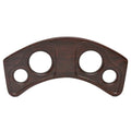 Premier Pontoon Boat Blank Gauge Panel - Plastic Woodgrain 18 1/2 Inch