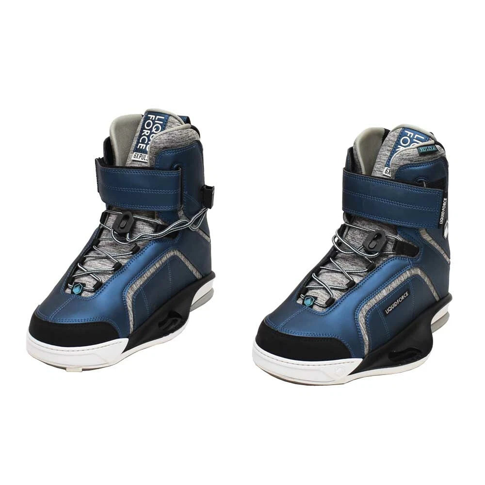 Liquid Force Boat Wakeboard Bindings 2225444 - Pulse 6X 12-13+ Men's
