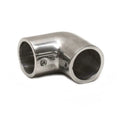 Boat Corner Rail Fitting - 90 Degree Elbow Connector 1 Inch Stainless