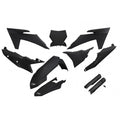 UFO Complete Plastic Kit for KTM SX 125 2023-2024 Black