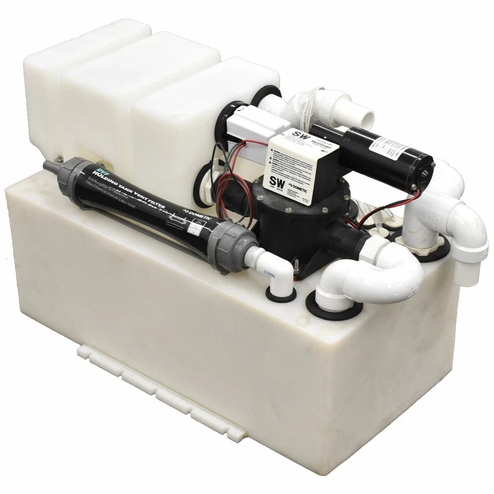 Dometic Boat Waste Holding Tank 322501504 - 15 Gallon 12V (kit)