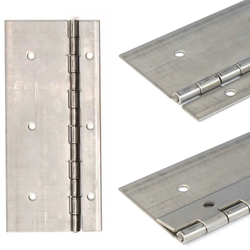 Hinge Craft Boat Piano Hinge 162819 - 6 X 2 3/4 X 1/4 Inch 16 Gauge