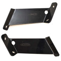 Power Pole Boat Adapter Brackets PBS45P - Black 2 1/2 Inch (set of 2)