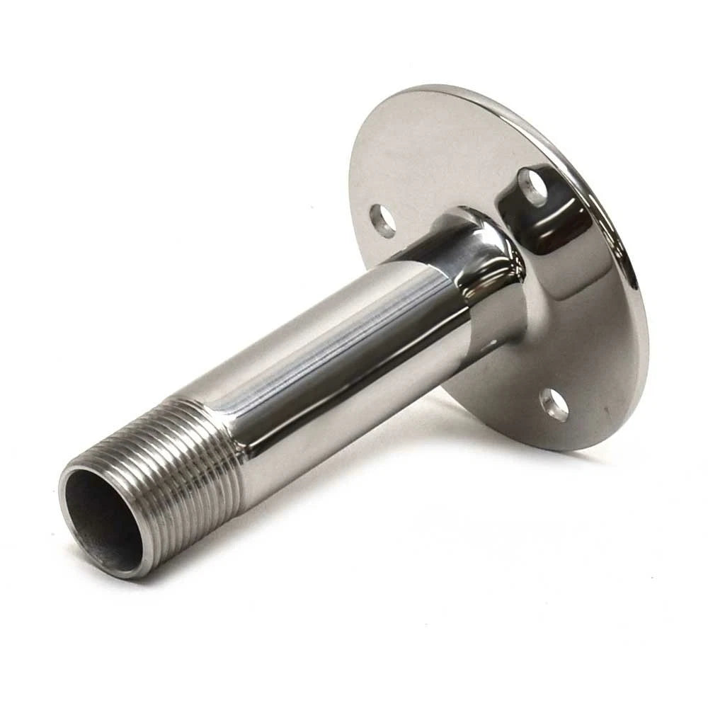 Shakespeare Boat Straight Mount 4365 - Mirrored Stainless 4 1/4 Inch