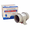 Shiyuan Boat In-Line Blower WWB-01210 - 12 Volt 3 Amp Gray 3 Inch