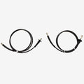 SeaStar Boat Hydraulic Steering Hose HO8212SS - 12FT Black (set of 2)