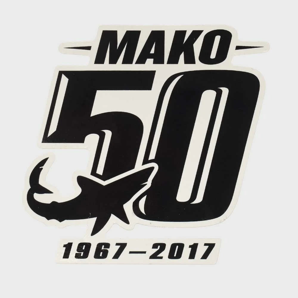 Mako Boat Brand Decal 306014 - 50th Anniversary Sticker