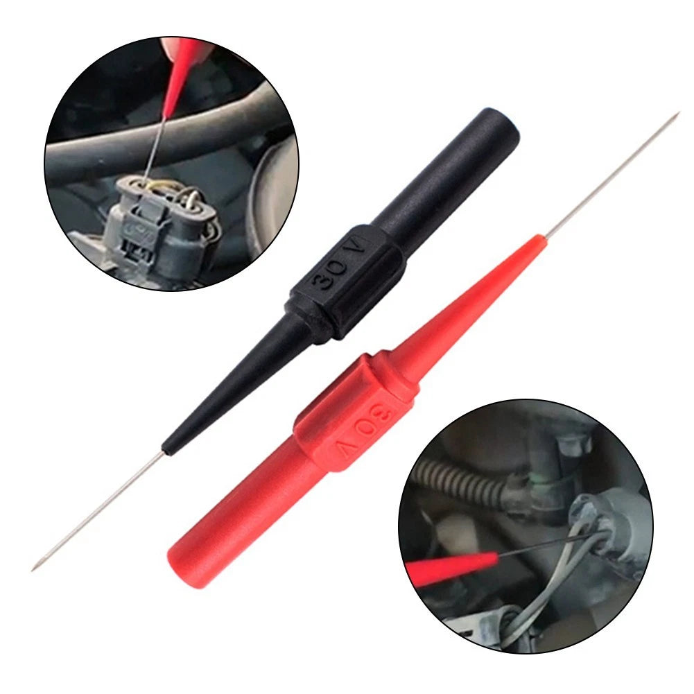 Back Piercing Needle Tip Probes for Multimeter Testing 30V Diagnostic Tools