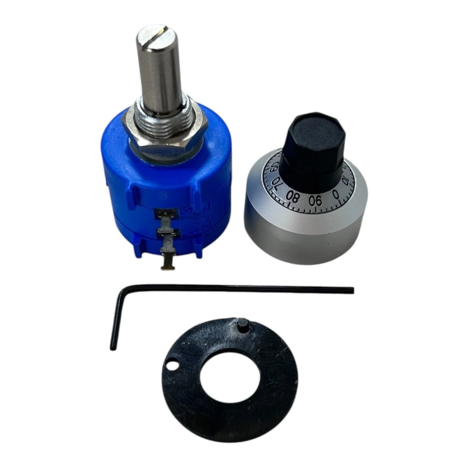 Bourns 3590S-A63-102L, Multi Turn Wire Potentiometer Scale Knob Assembly, OEM