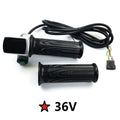 Throttle Handle Handlebar Grip Biking Outdoor 1Pair 36V 6 Wire About 300g