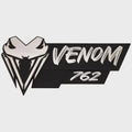 Blue Wave Venom 762 Boat Raised Decal 2030-0155 - Black - Silver