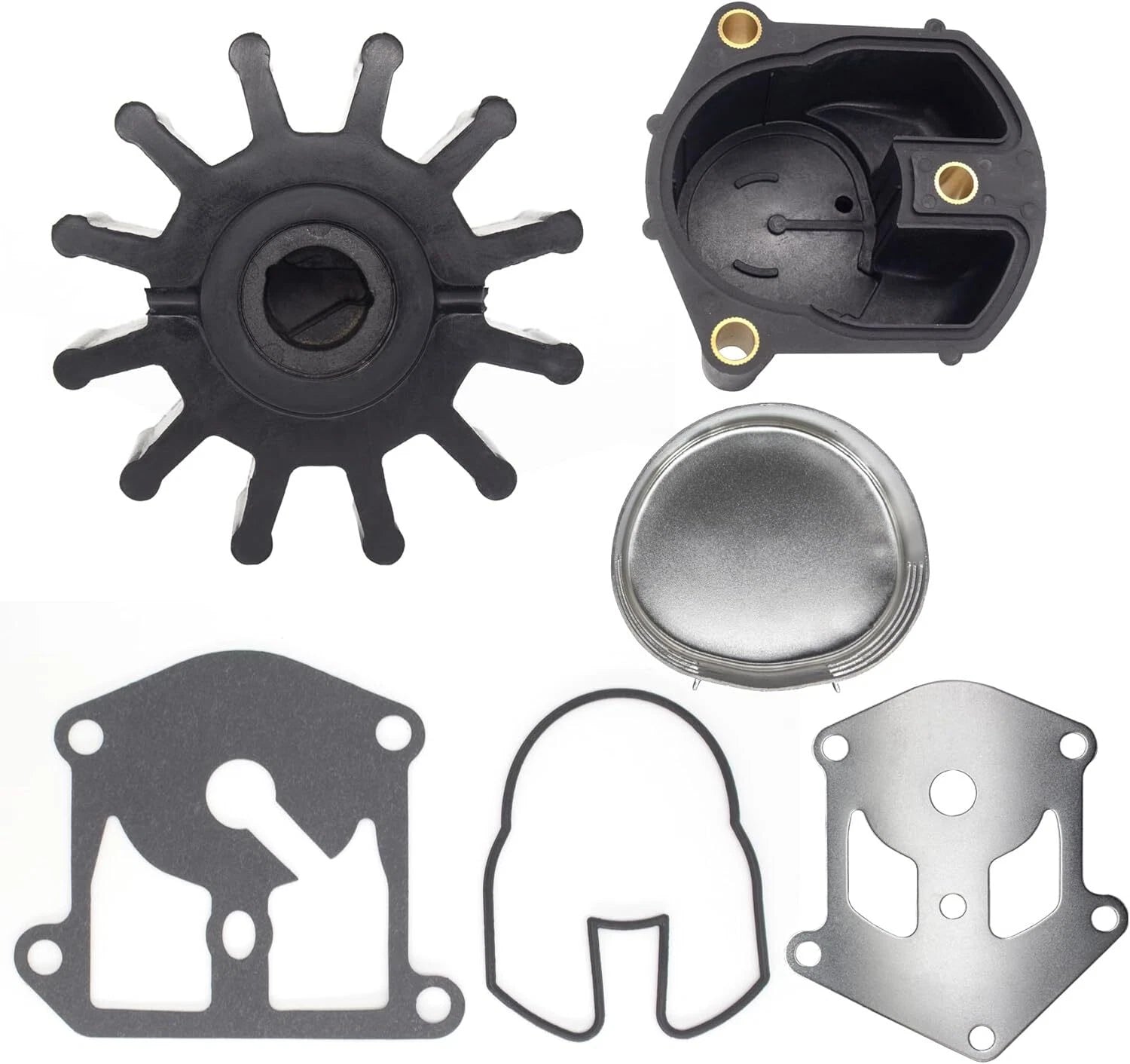 Complete for OMC King Cobra Water Pump Kit with Impeller 3854661 Sterndrive